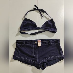 ERES Navy blue two piece never used